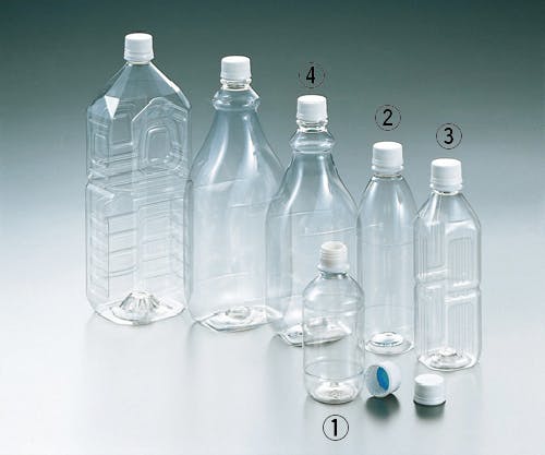 ペットボトル PET500角水用 500ml 110-14103【別送品】 | 作業工具