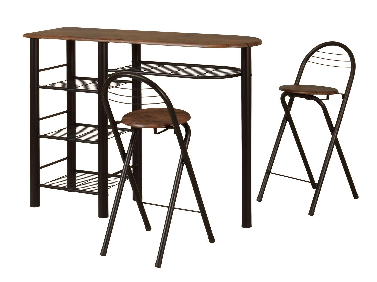 KOEKI 弘益 UTILITY CT-1200(BK) ハイテーブルセット テーブル：120×40