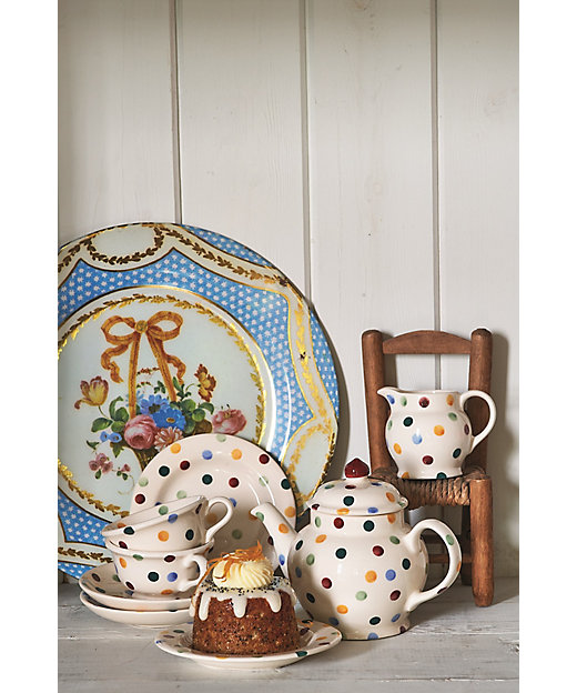 ☆ポルカドット・プレート（中） | Emma Bridgewater/エマ・ブリッジ