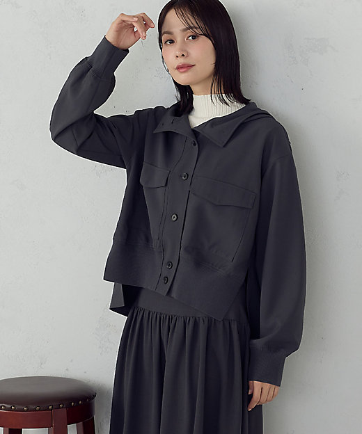 フードブルゾン ／ セットアップ対応（1221BO05） | COMME CA