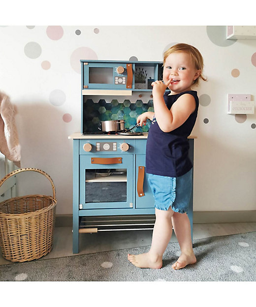 受注商品】木のブルーキッチンセット SM12216 | BORNELUND