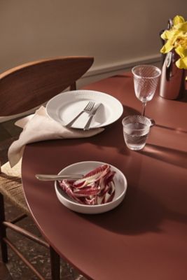 ホワイトフルーテッド プレート25cm | ROYAL COPENHAGEN/ロイヤル