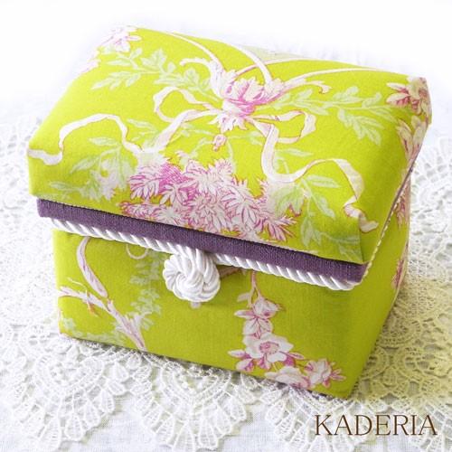 ミニ茶箱 カルトナージュ材料、デコパージュ素材 茶箱 NHKで紹介