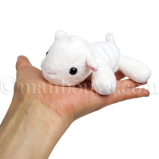 ヤギ ぬいぐるみ 動物 A-SHOW Little Beans リトルビーンズ 白ヤギ