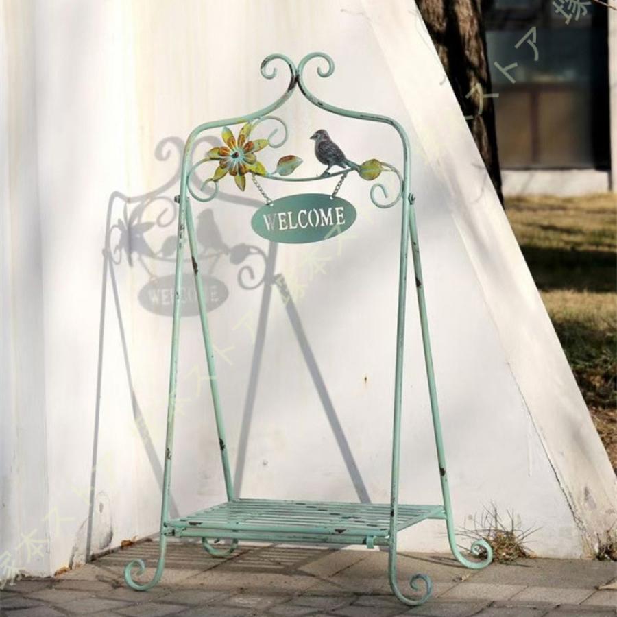 アイアンのプランタースタンド 花台 ガーデニング雑貨 フラワー