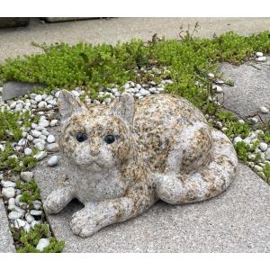 黒猫の置き物 黒御影石 猫 ねこ ネコ ぬこ 子猫 小猫 黒猫 クロネコ