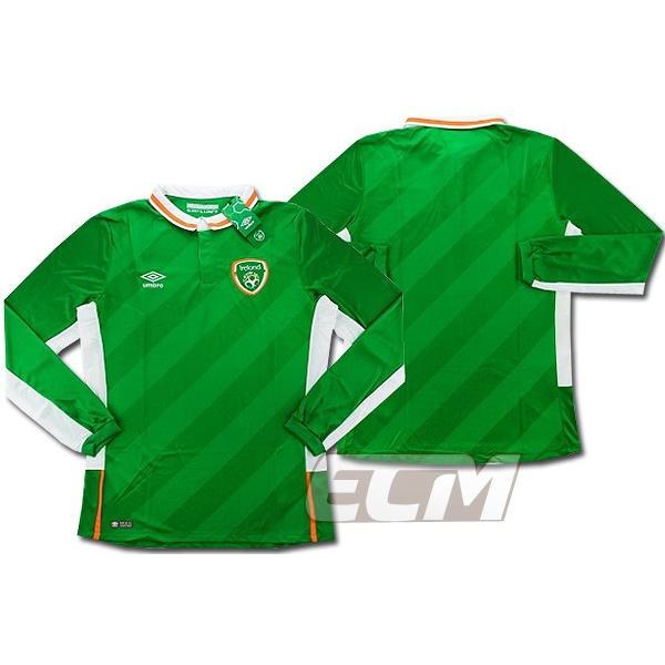 予約ECM32】【国内未発売】アイルランド代表 ホーム 長袖 プレイヤー