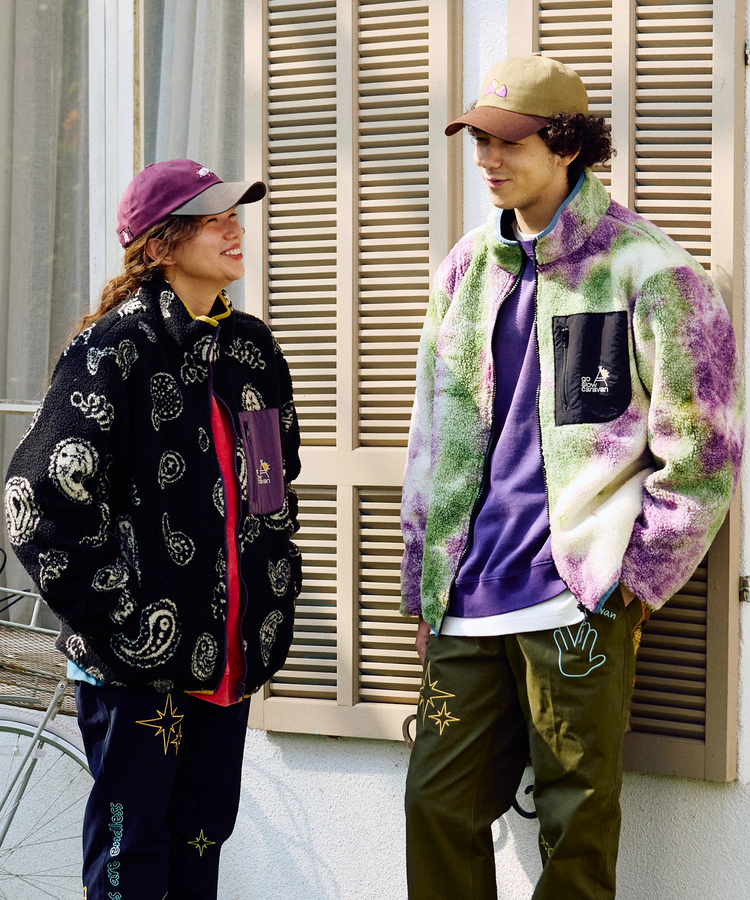 ボア×ナイロン リバーシブルジャケット (MENS/WOMENS)｜ファッション