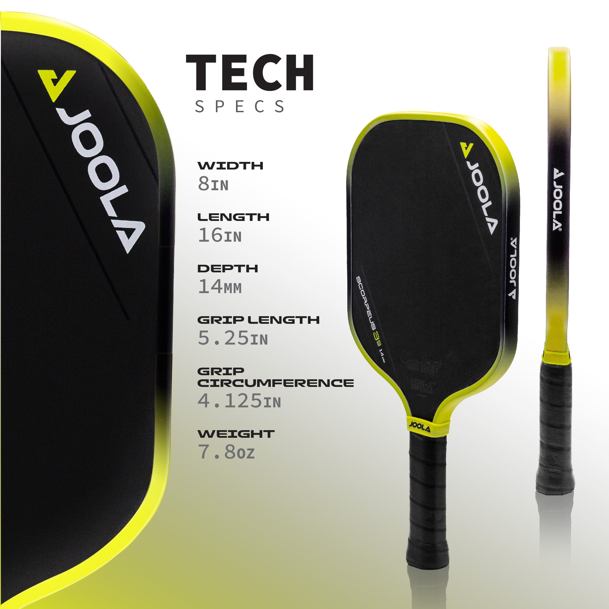 JOOLA Anna Bright Scorpeus 3S 14mm Pickleball Paddle - JOOLA USA