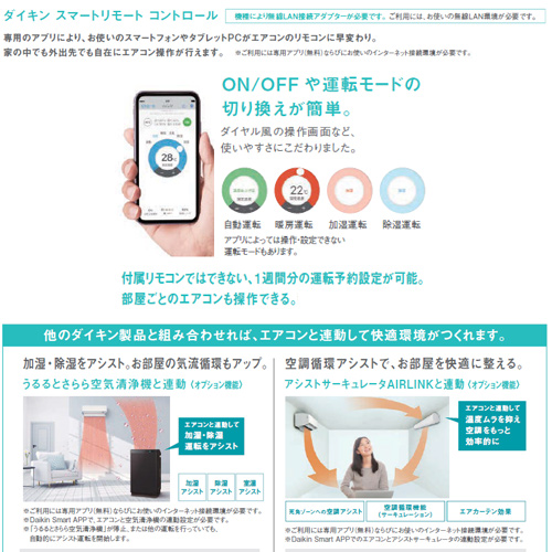 F56YTRXP-W+R56YRXP｜ダイキンルームエアコン[RXシリーズ][200V]