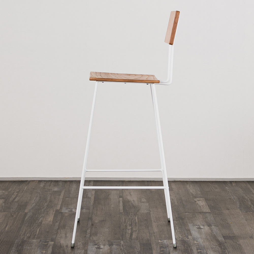 アイアンフレームスクールハイチェア hinata 家具の製造・販売 友安製作所