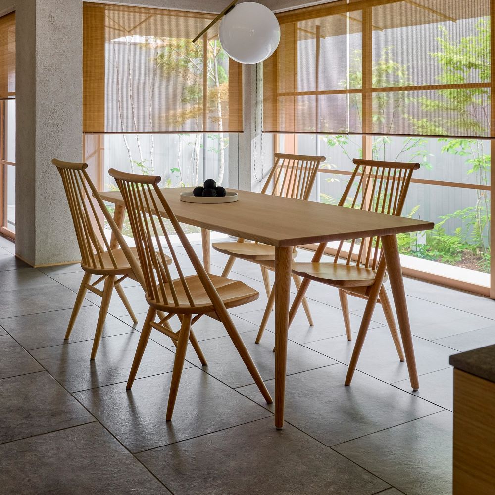 CIVIL CDTダイニングテーブル(オーク)W1800～2100 – 柏木工株式会社