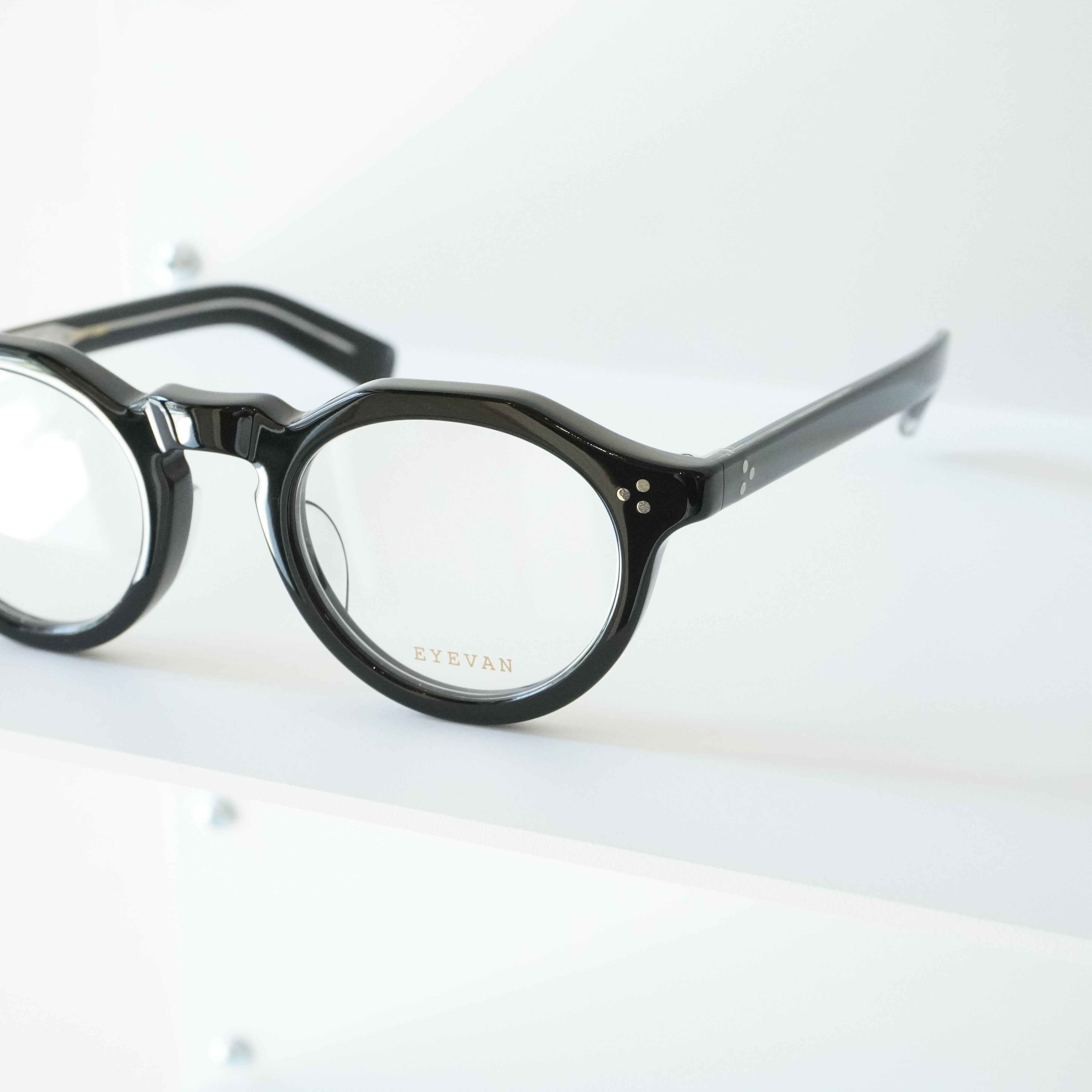 EYEVAN アイヴァン / MASON 44 / PBK (PIANO BLACK) / メガネ – KRANC
