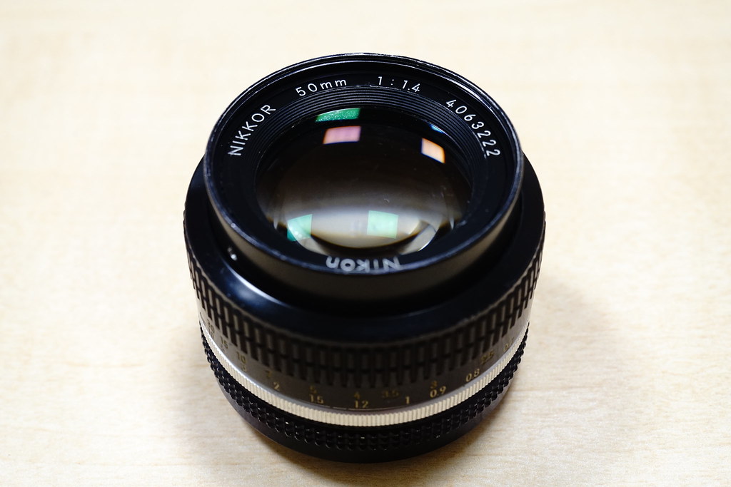 レンズ沼171本目】New NIKKOR 50mm F1.4後期型 Ai改造レンズ【追記あり