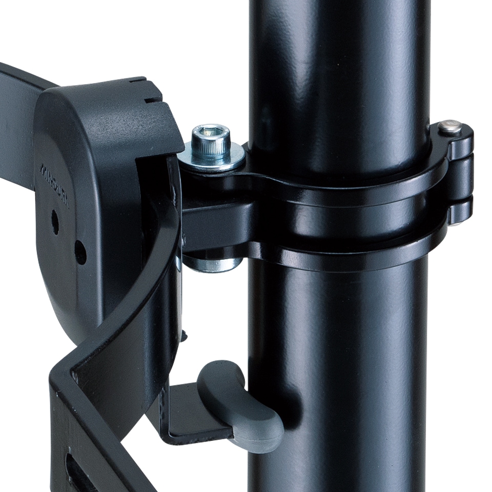 ミノウラ P-500AL-7S ブラック ディスプレイスタンド 自立式