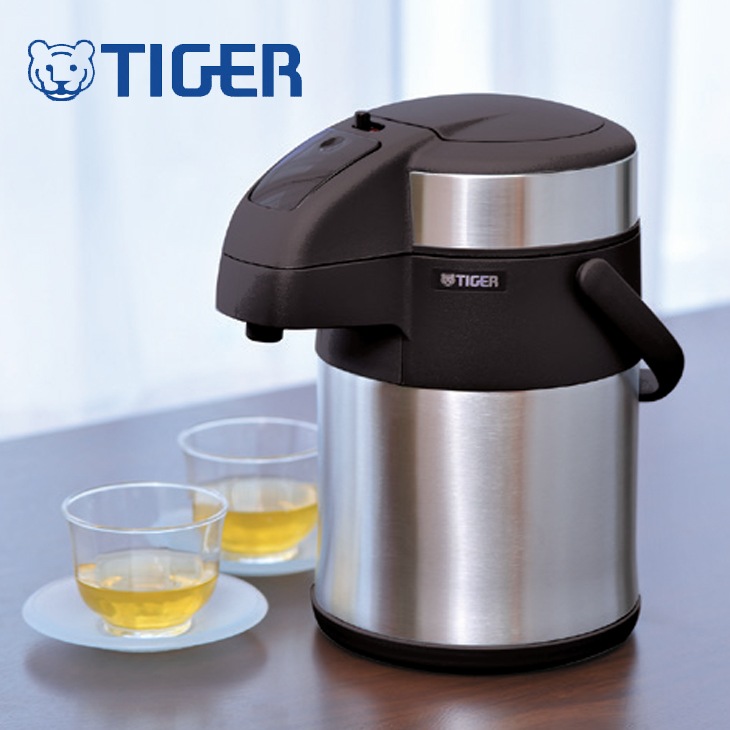 TIGER タイガー 魔法瓶 ステンレスエアーポット 3L｜ファミリー