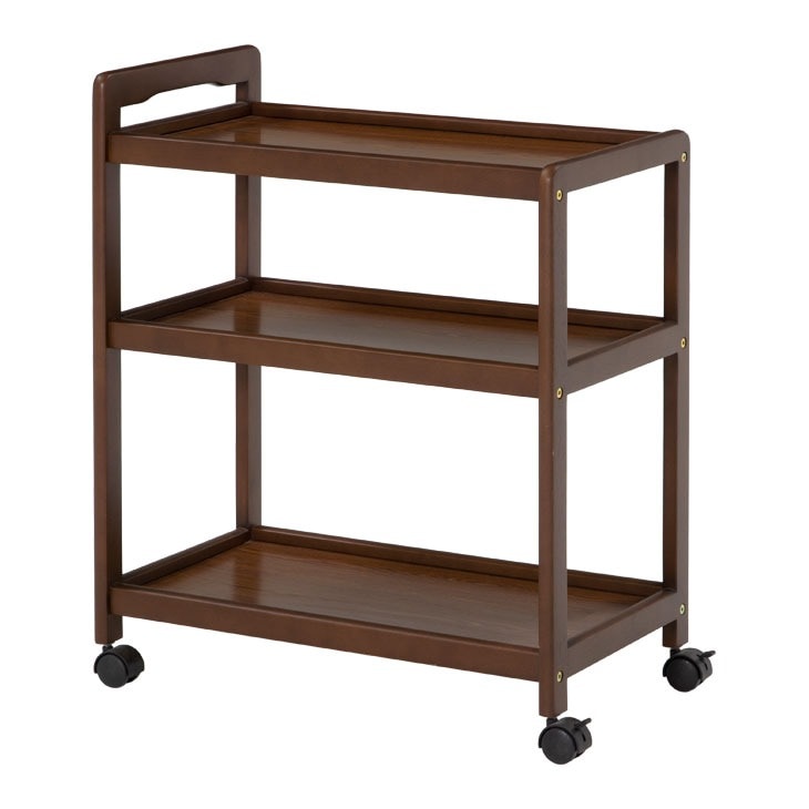 天然木キッチンワゴン VW-7977｜ファミリー・ライフ公式通販