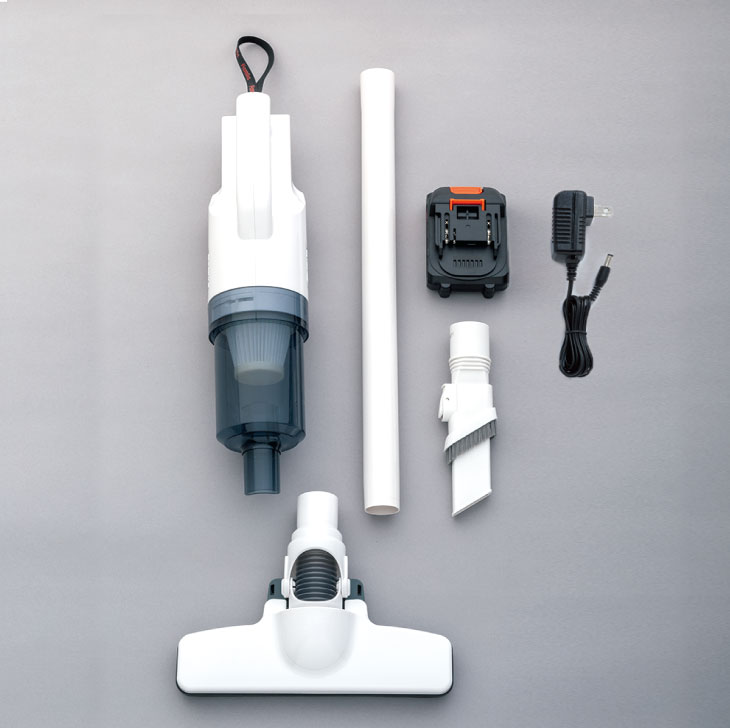 ファミラ 充電式コードレスハイパワークリーナー スティッククリーナー