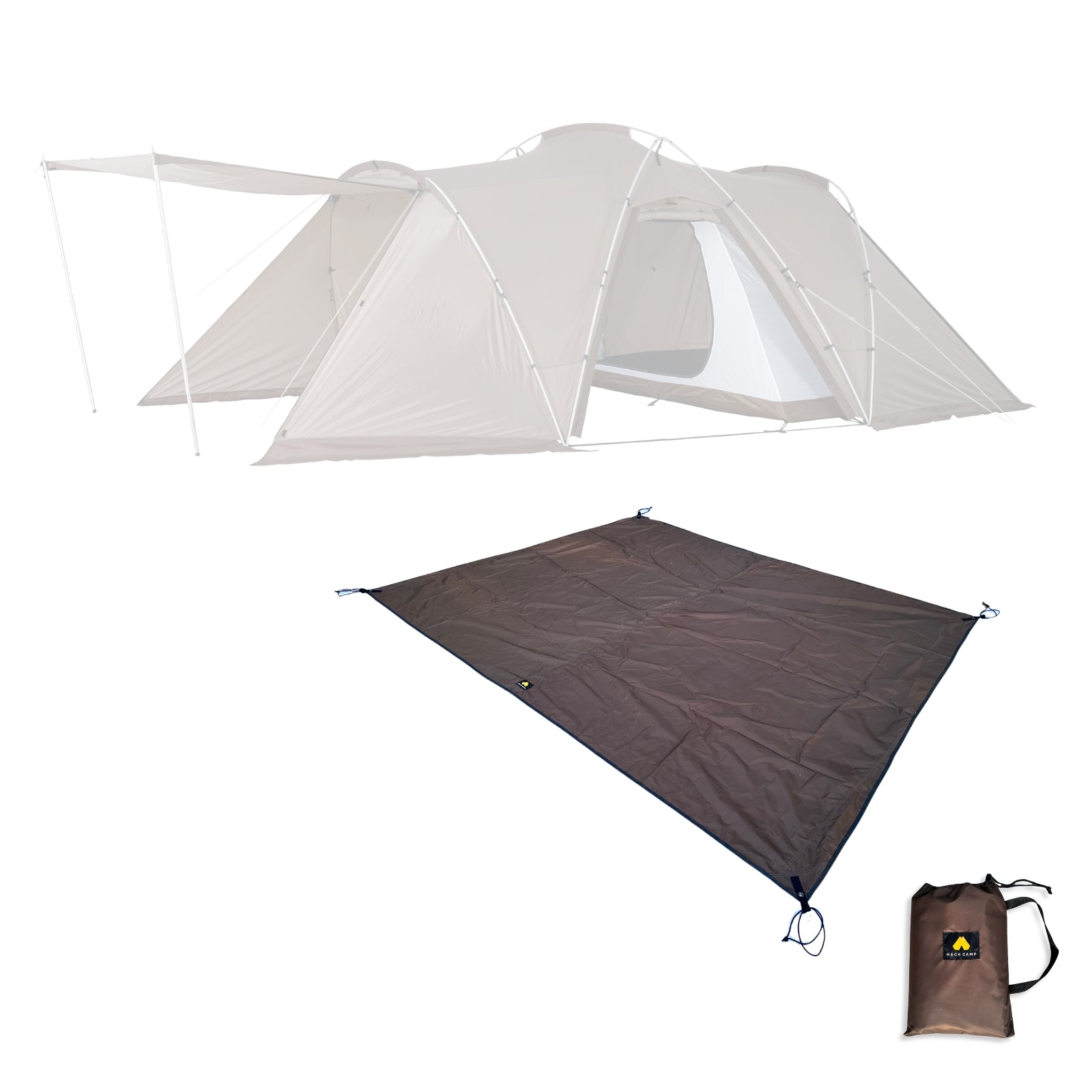 インナーテント用グランドシート｜テント内敷専用マット｜MECH CAMP