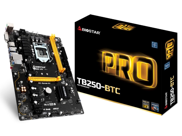 BIOSTAR TB250-BTC インテル 200シリーズ LGA1151対応 intel B250