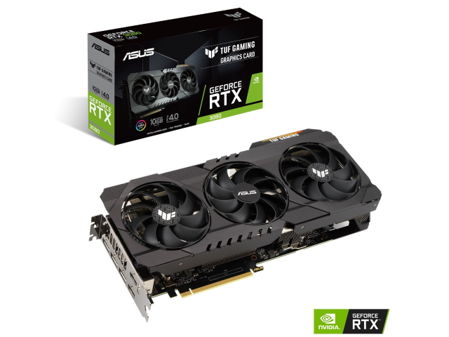ASUS TUF-RTX3080-10G-GAMING GEFORCE RTX 3080 10GB 320-bit GDDR6X