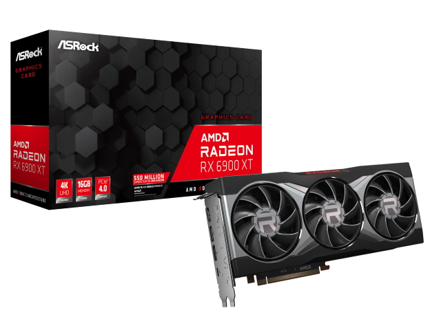 ASRock Radeon RX 6900 XT 16G RADEON RX 6900 XT 16GB 256-bit GDDR6