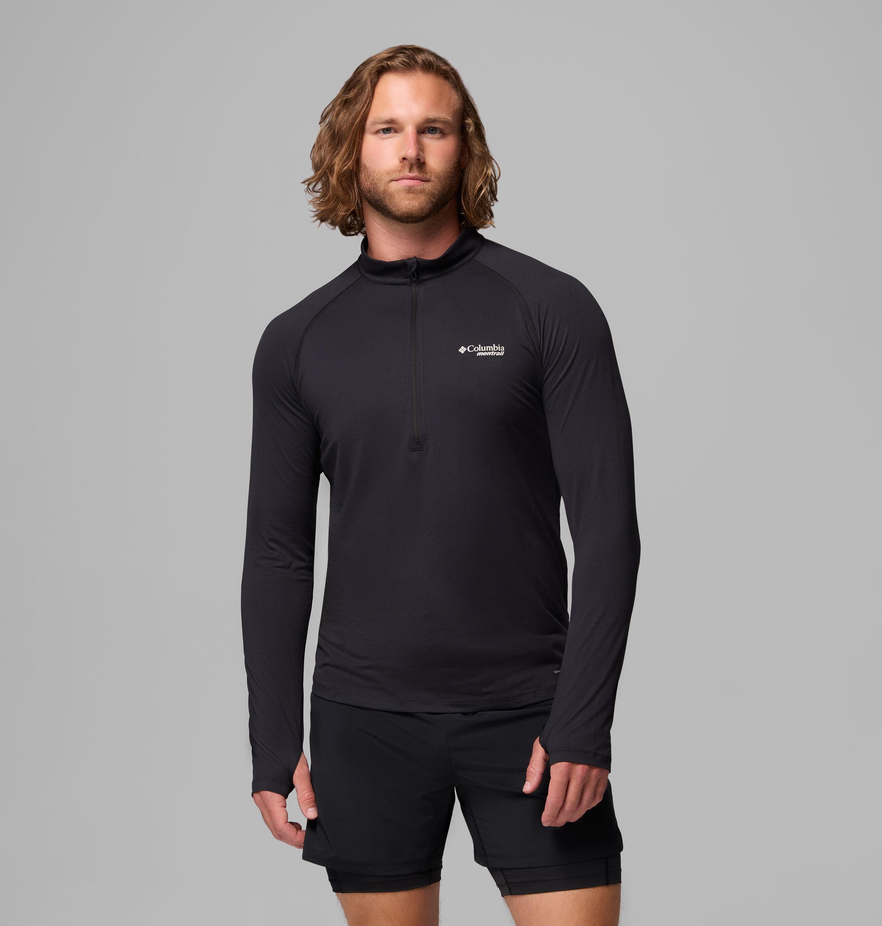 Men's Endless Trail Half Zip Mesh Long Sleeve Shirt | Columbia