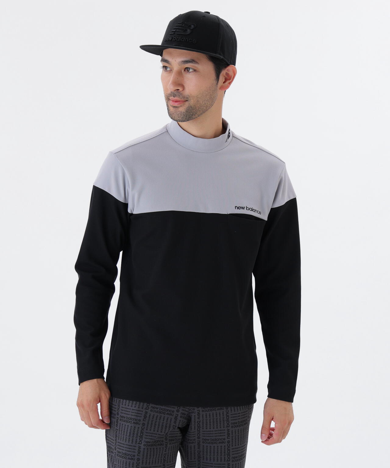 UV ストレッチ 長袖 モックネック プルオーバー (MENS) | new balance