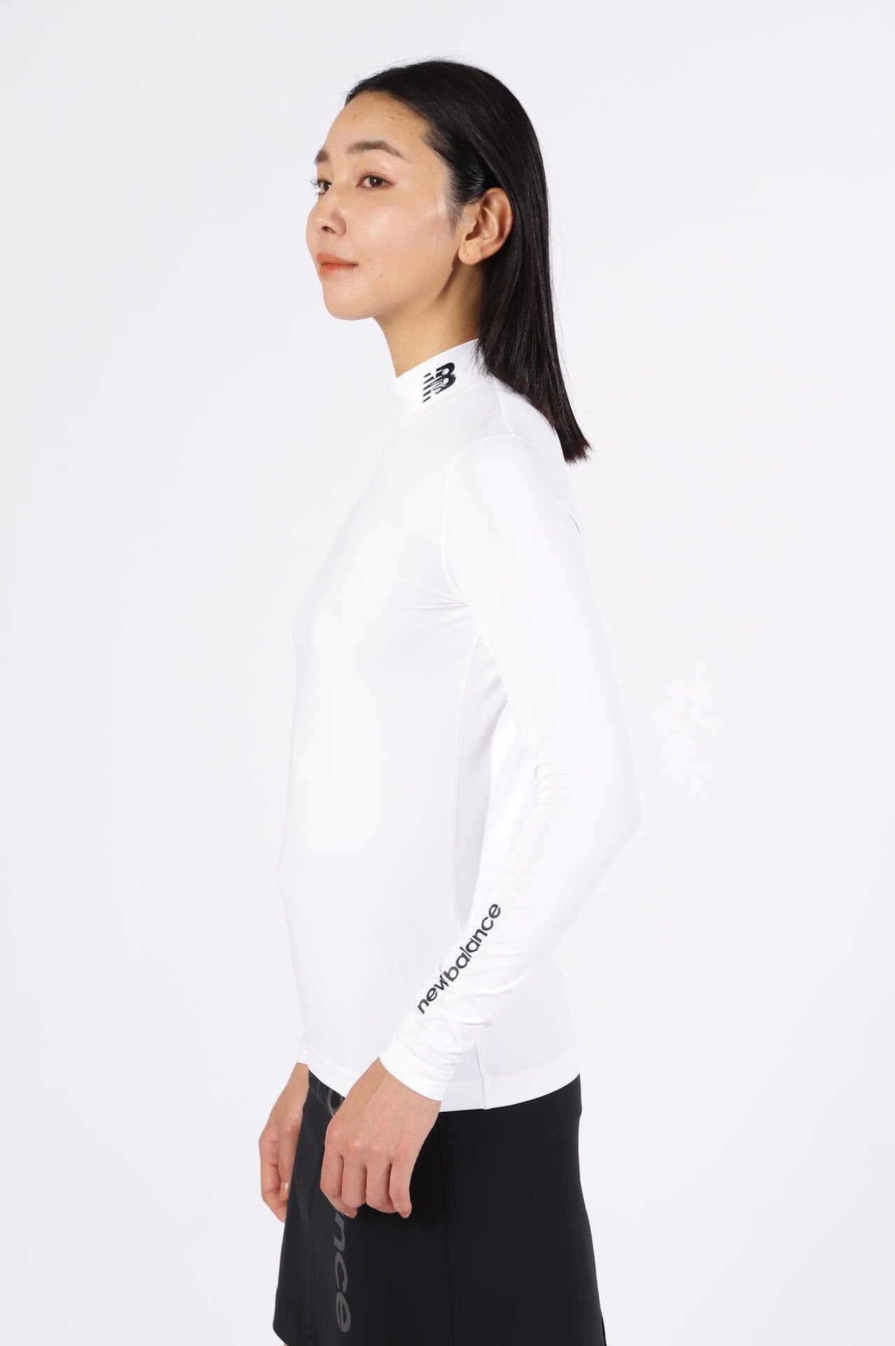 接触冷感 UV モックネック インナー プルオーバー (WOMENS) | new