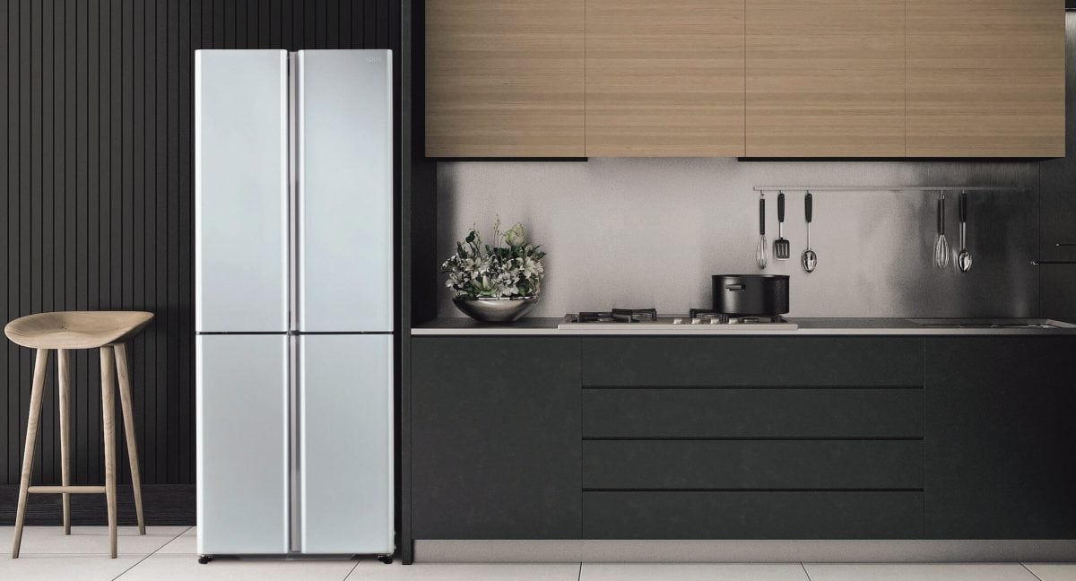 業界トップクラスに薄い4ドア冷蔵庫」キッチンを格上げ！モダン
