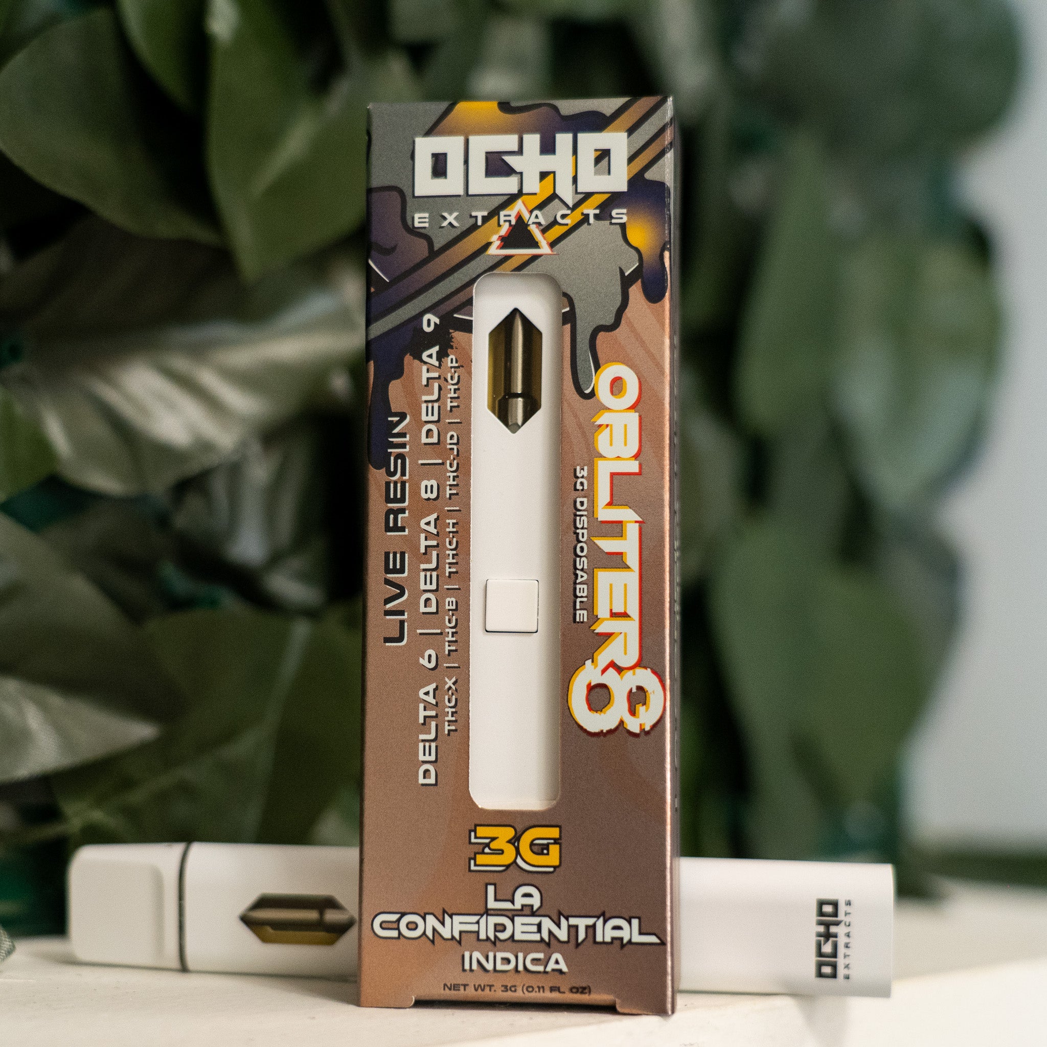 Obliter8 3g Live Resin Disposable LA Confidential – Ocho Extracts