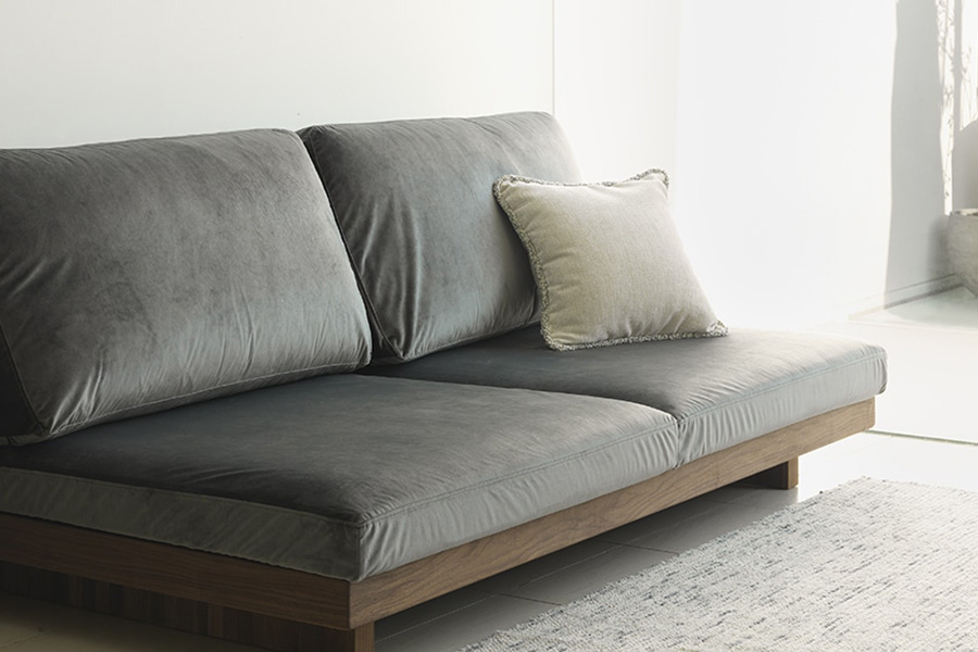 マスターウォール デニッシュソファ ワンアーム2シーター158｜家具の