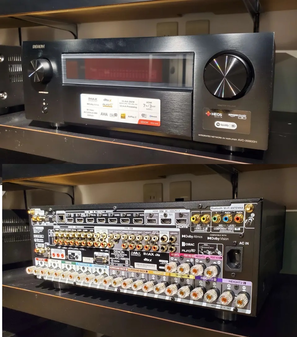 DENON AVC-X6800H 展示｜CAVIN 大阪屋 札幌オーディオ・ホームシアター