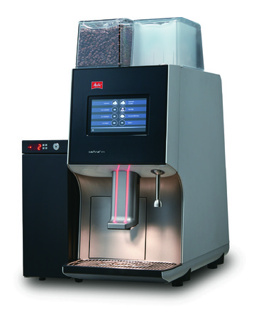 業務用全自動コーヒーマシンのエントリーモデル、ミドルクラスの機能を