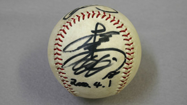 野球殿堂博物館】埼玉西武ライオンズ・松坂大輔投手 引退記念展示