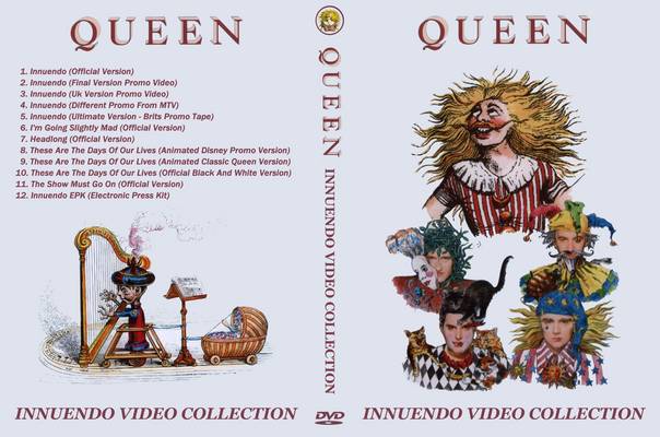 Queen - Innuendo Video Collection DVD