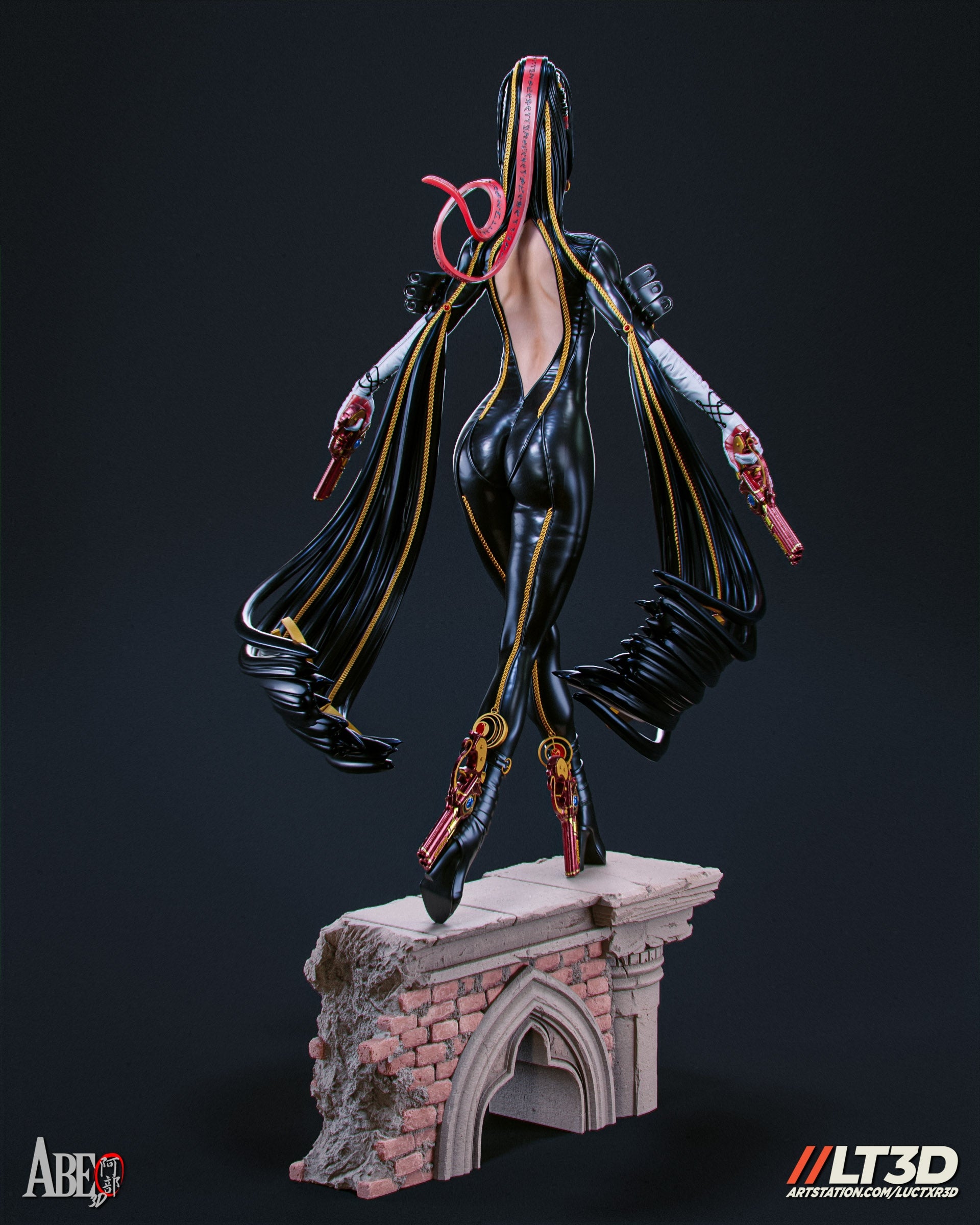 Bayonetta Resin Fan Art (Abe) – RelentlesStorm Models & Commissioning