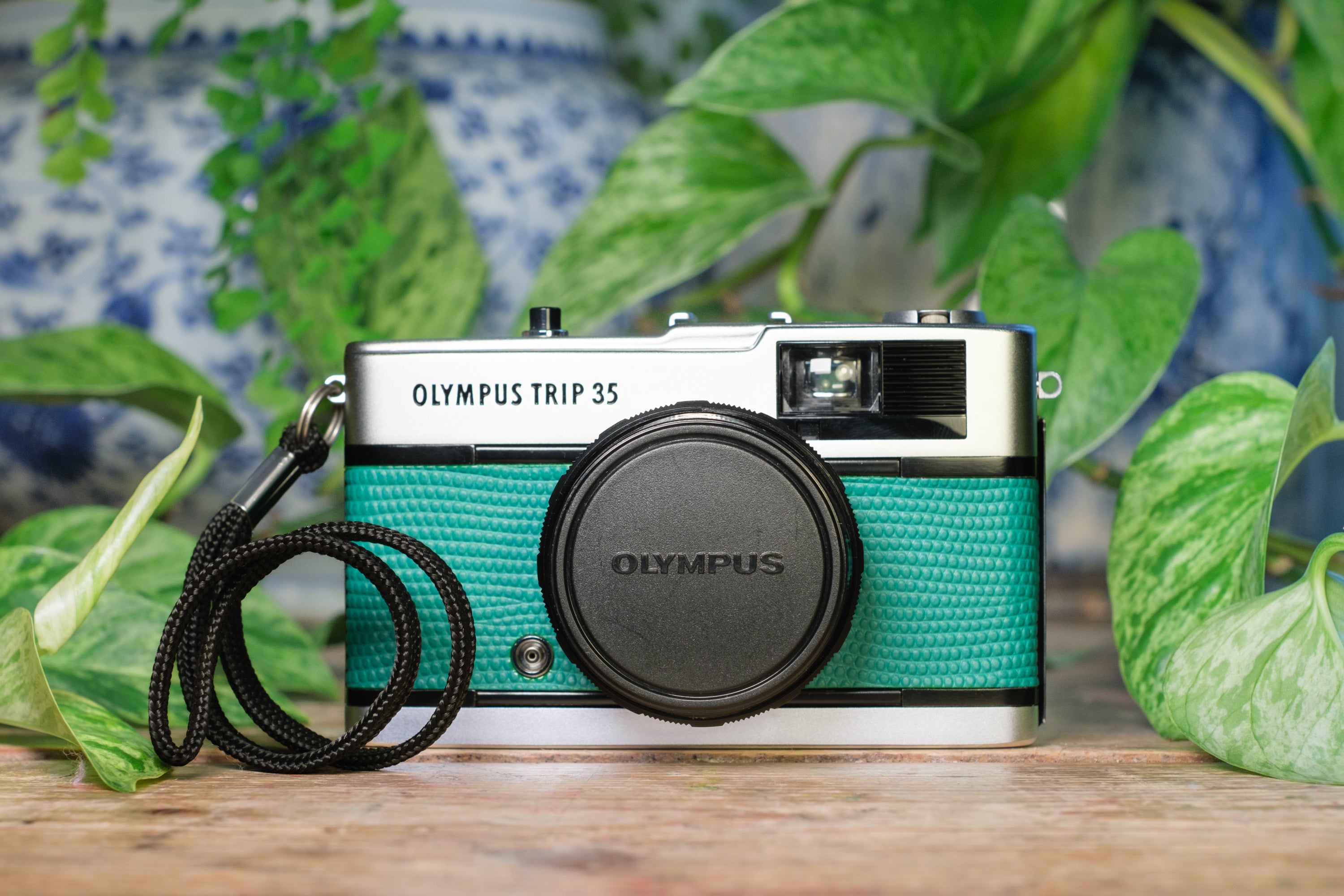 Olympus Trip 35 - Teal Green | Lovingly Refurbished and Fully Tested