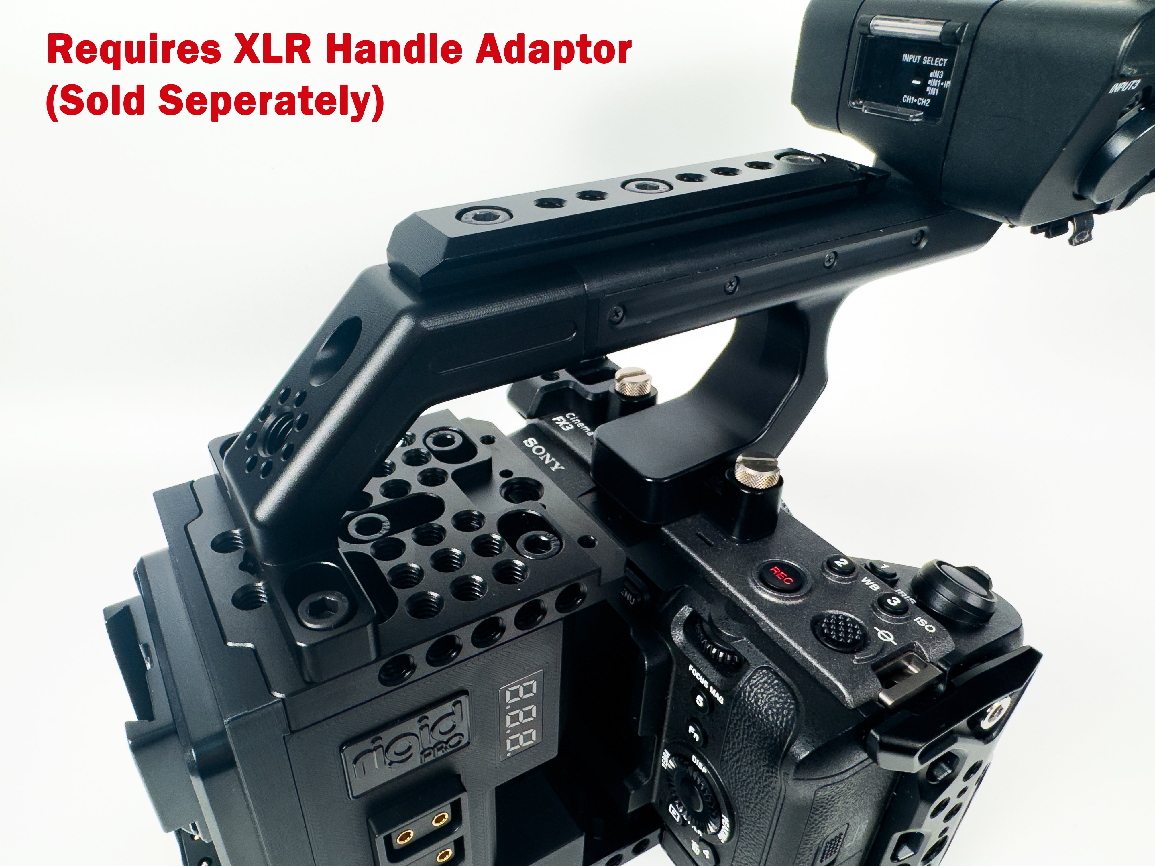 RIGID.PRO Cineback for Sony FX30/FX3 – Rigid PRO Camera Cinema Rigs