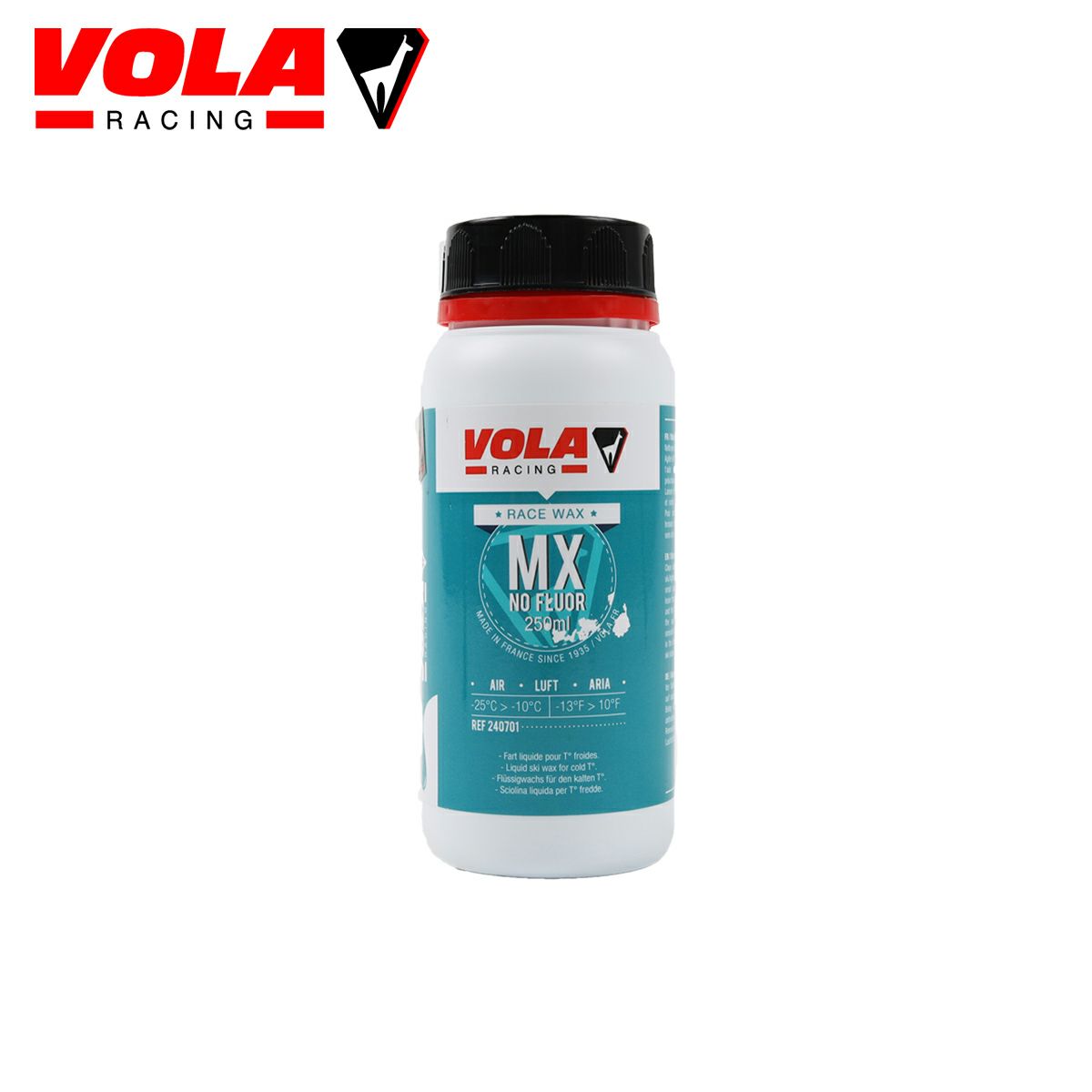 VOLA ボラ リキッド ワックス MX NO FLUOR YELLOW 250ml 液体 スキー