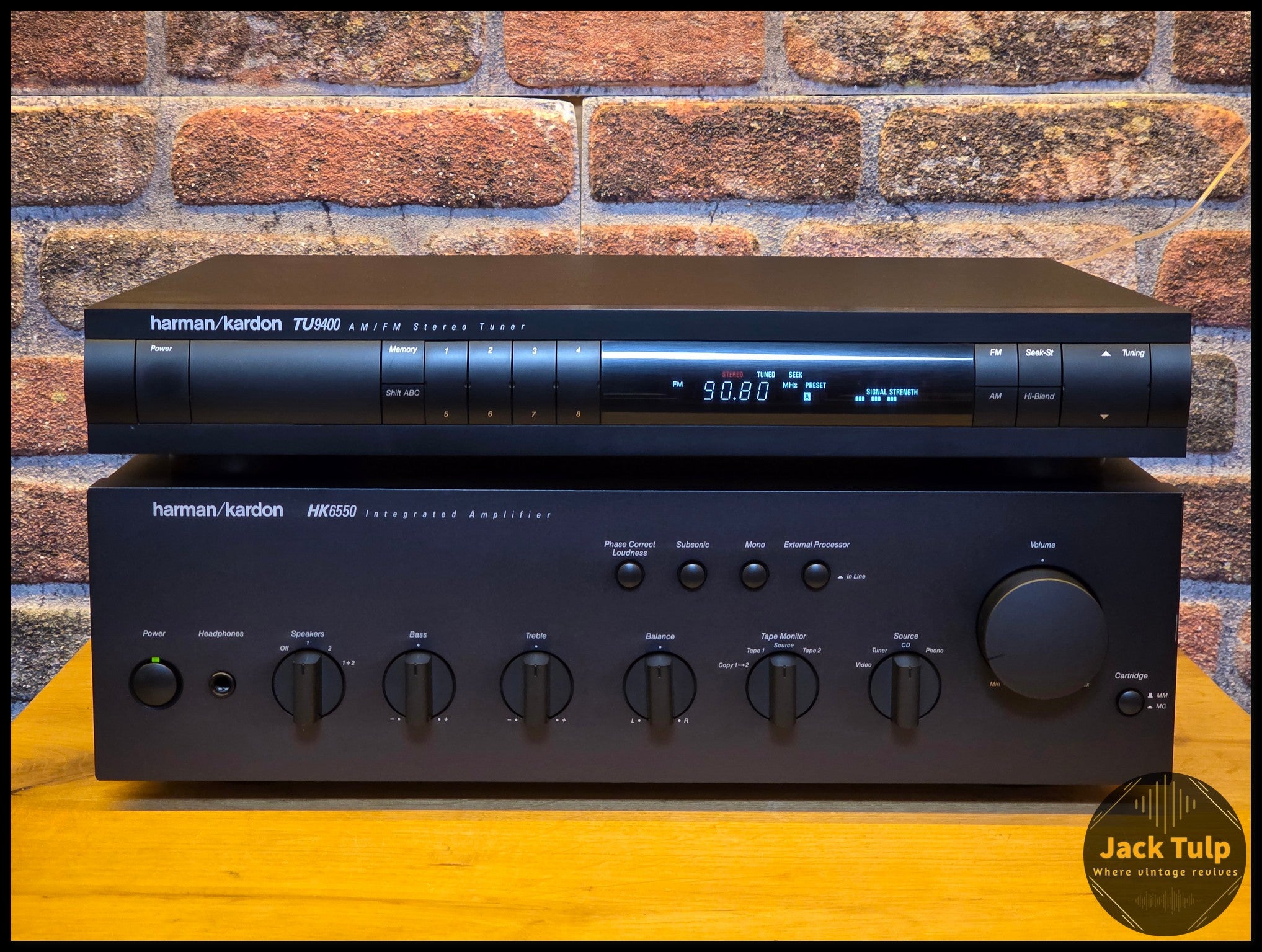 Harman Kardon HK6550 + TU9400 – Jack Tulp