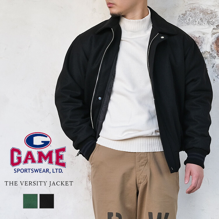 楽天市場】GAME SPORTSWEAR ゲームスポーツウェア スタジャン USA製