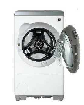 楽天市場】SHARP（シャープ） ES-V600-NL [ドラム式洗濯乾燥機（9.0kg