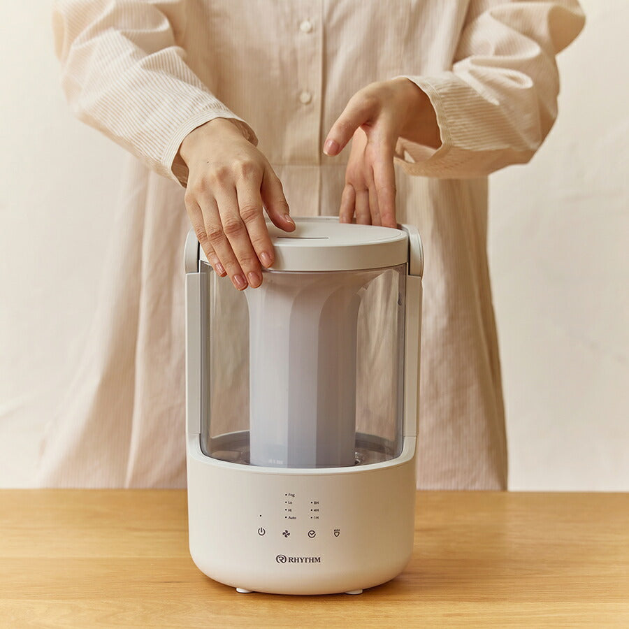 リズム MIST 250 超音波式 プールレス 加湿器 ライトグレー 9YYA64RH08