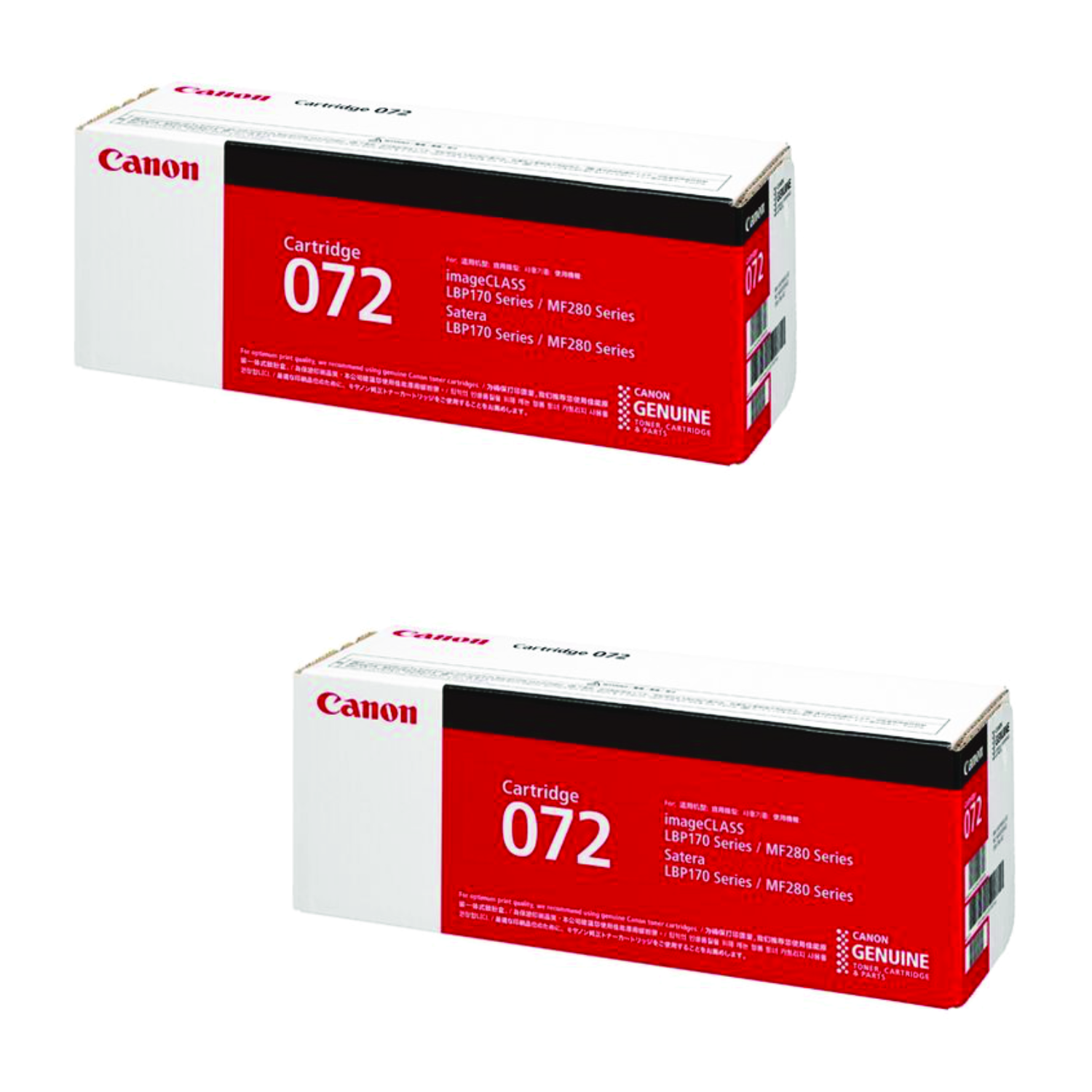 純正品 キヤノン トナーカートリッジ CRG-072 BK（ブラック） 対応機種