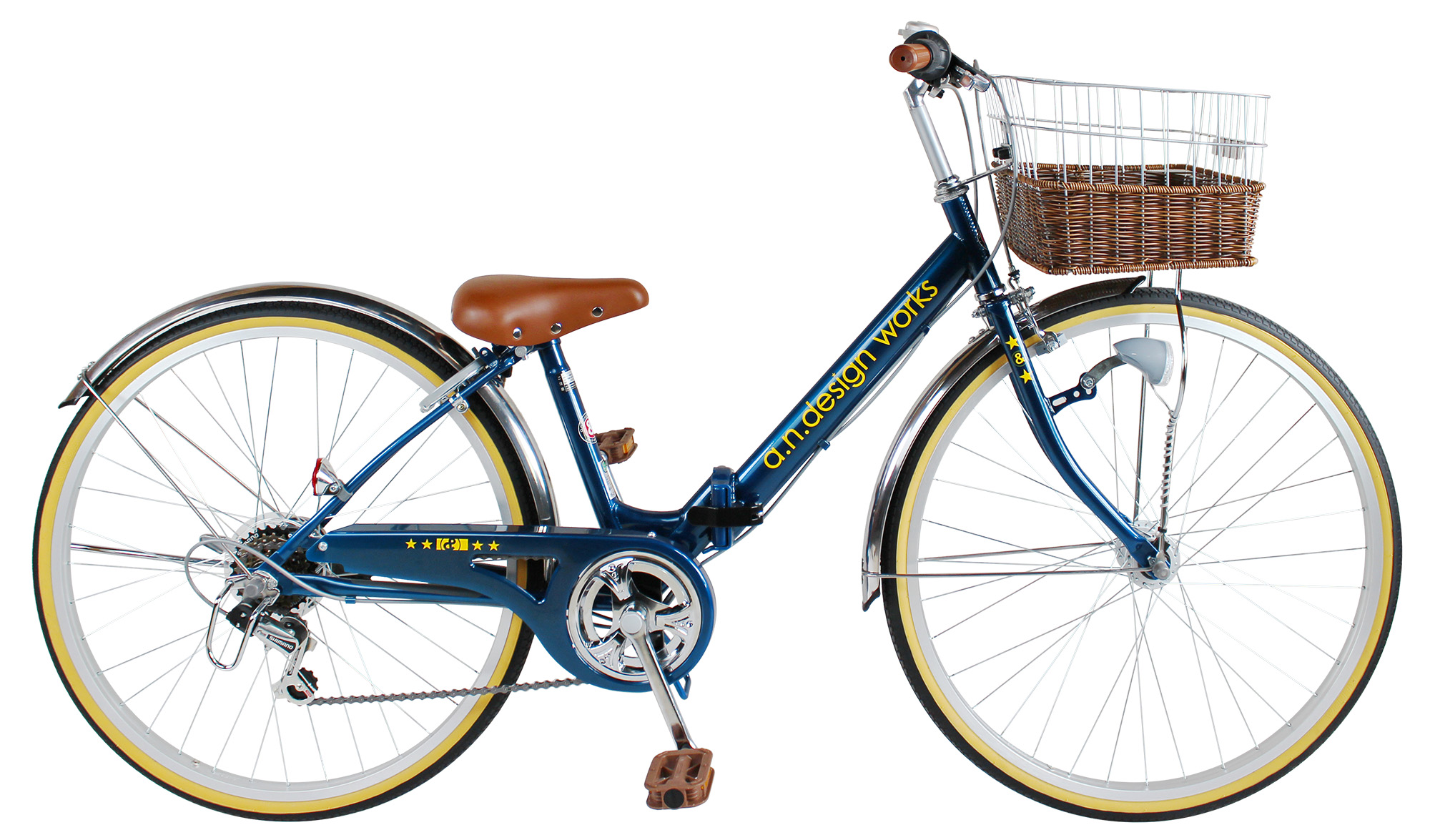 a.n.design-works 自転車 子供用 26インチ 折りたたみ 女の子 男の子