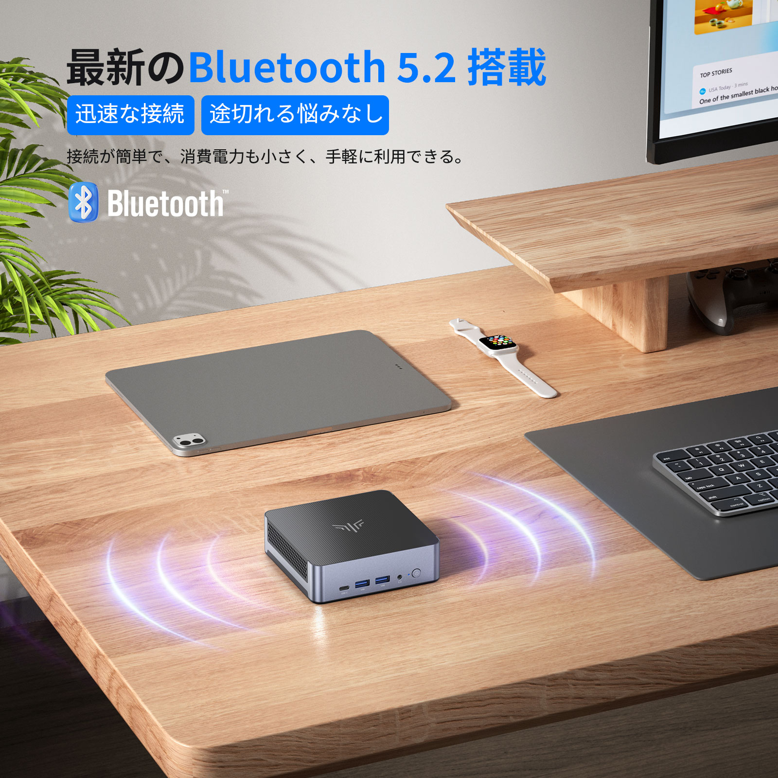 NiPoGi ミニpc Ryzen 7 8745HS mini pc 32GB DDR5 1TB M.2 NVME ミニ