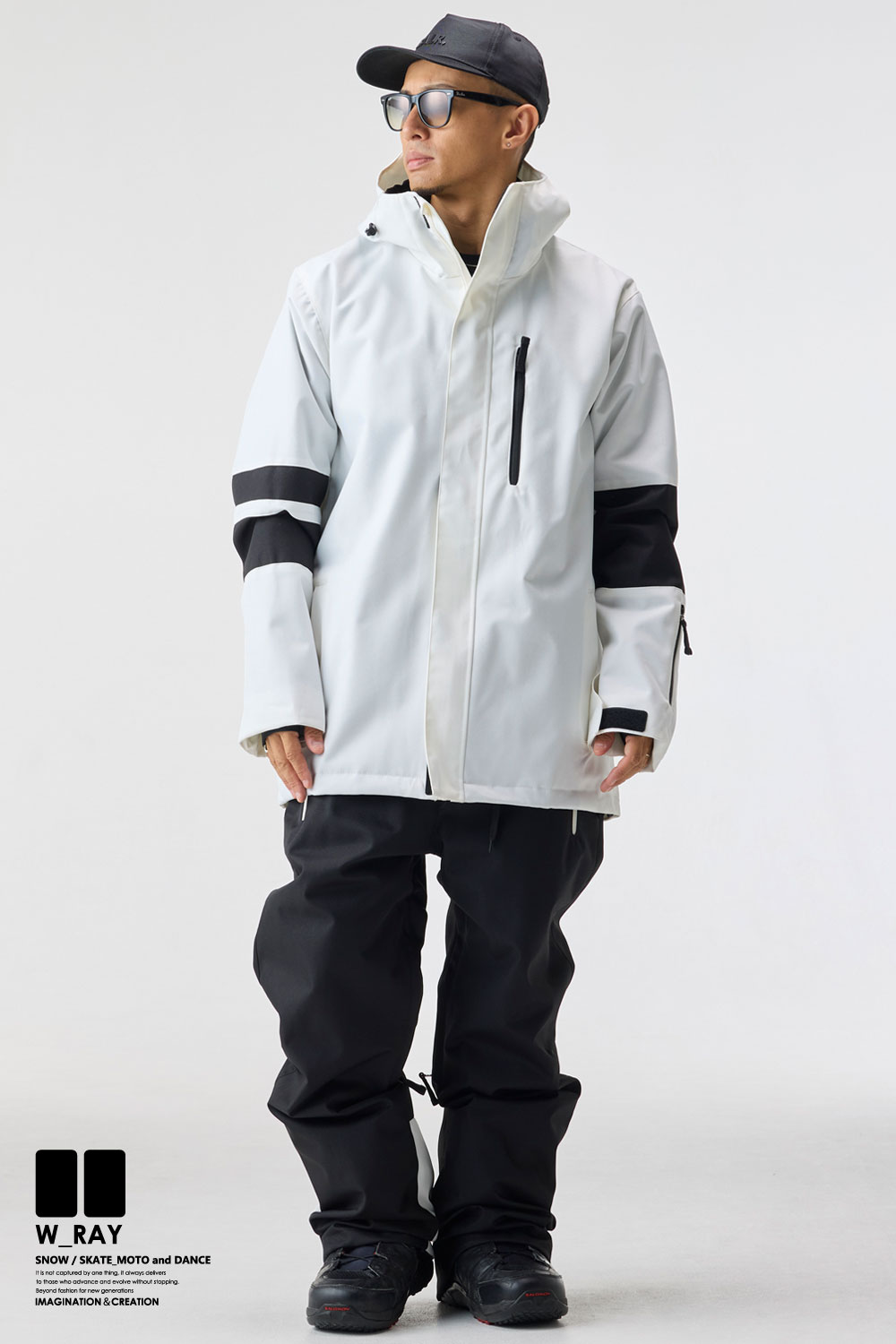 リアリズム スノーボード ウェア メンズ レディース 上下 セット