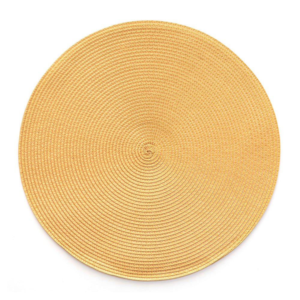 ランチョンマット ラウンド 1枚 プレース プレイス マット W 38cm D