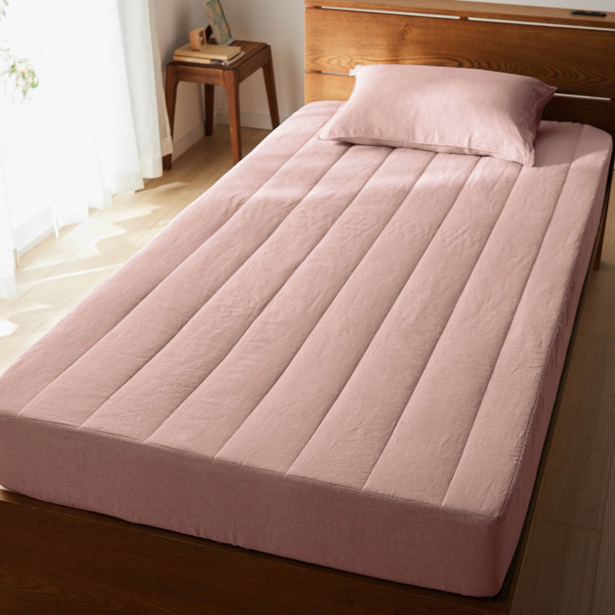 ベルメゾン（BELLE MAISON） 敷きパッド 冷感敷きパッド ダブル 洗える